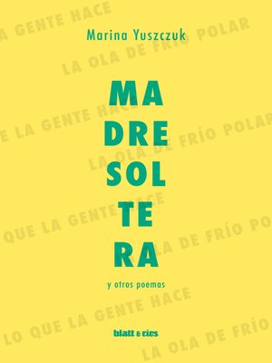 cover image of Madre soltera y otros poemas